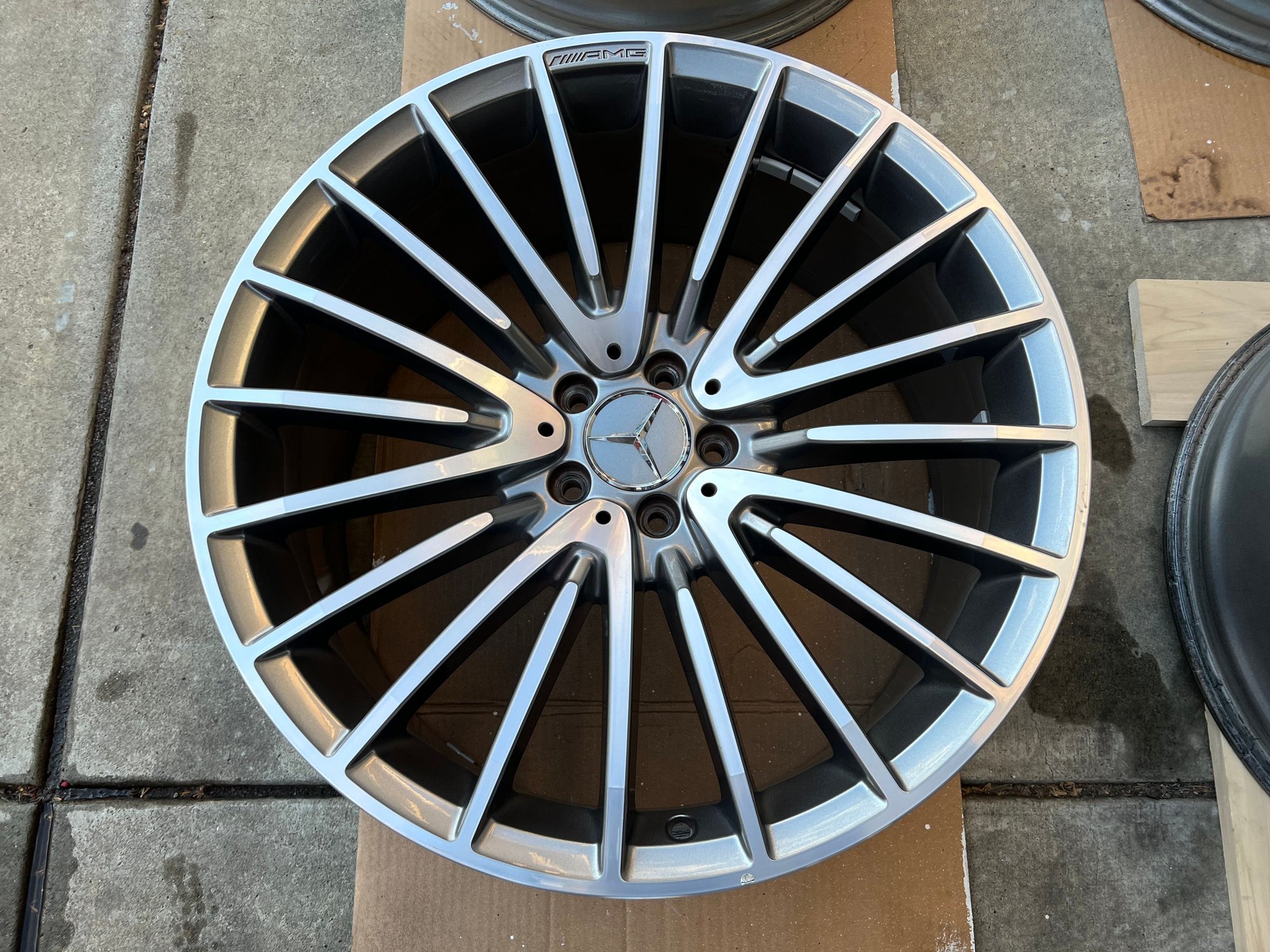 Wheels and Tires/Axles - OEM GLC63 AMG 21” Wheels - Used - 2018 to 2022 Mercedes-Benz GLC63 AMG - San Jose, CA 95123, United States