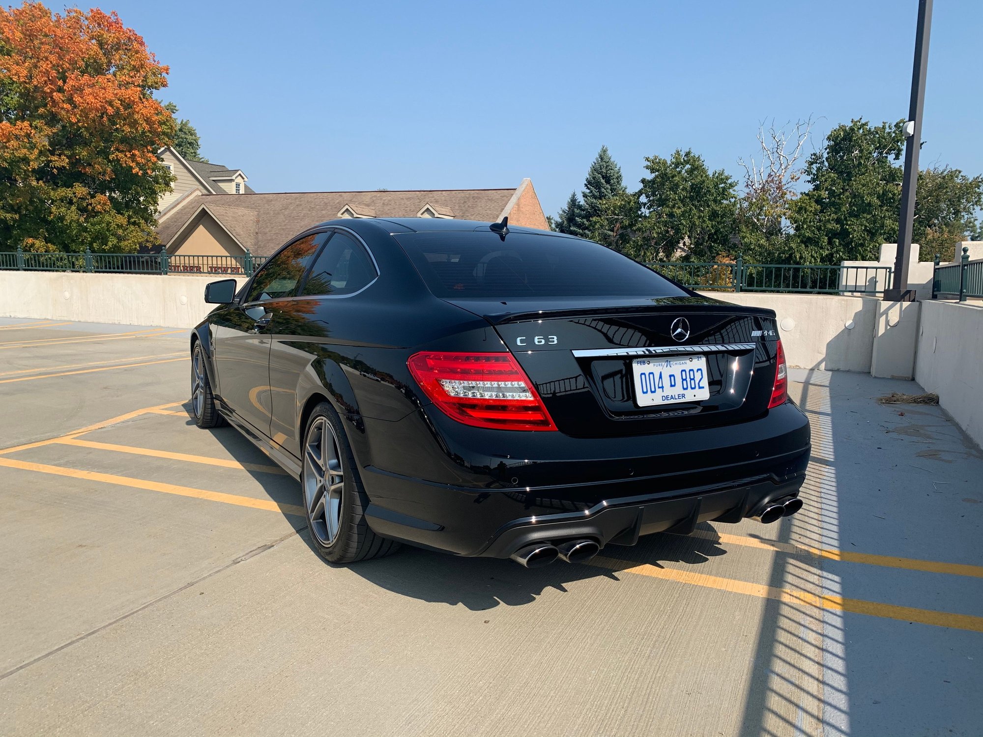 2012 Mercedes-Benz C63 AMG - 2012 Mercedes-Benz C-Class C AMG 63 Coupe - Used - VIN WDDGJ7HB4CF823448 - 54,000 Miles - 8 cyl - 2WD - Automatic - Coupe - Black - Rochester Hills, MI 48307, United States