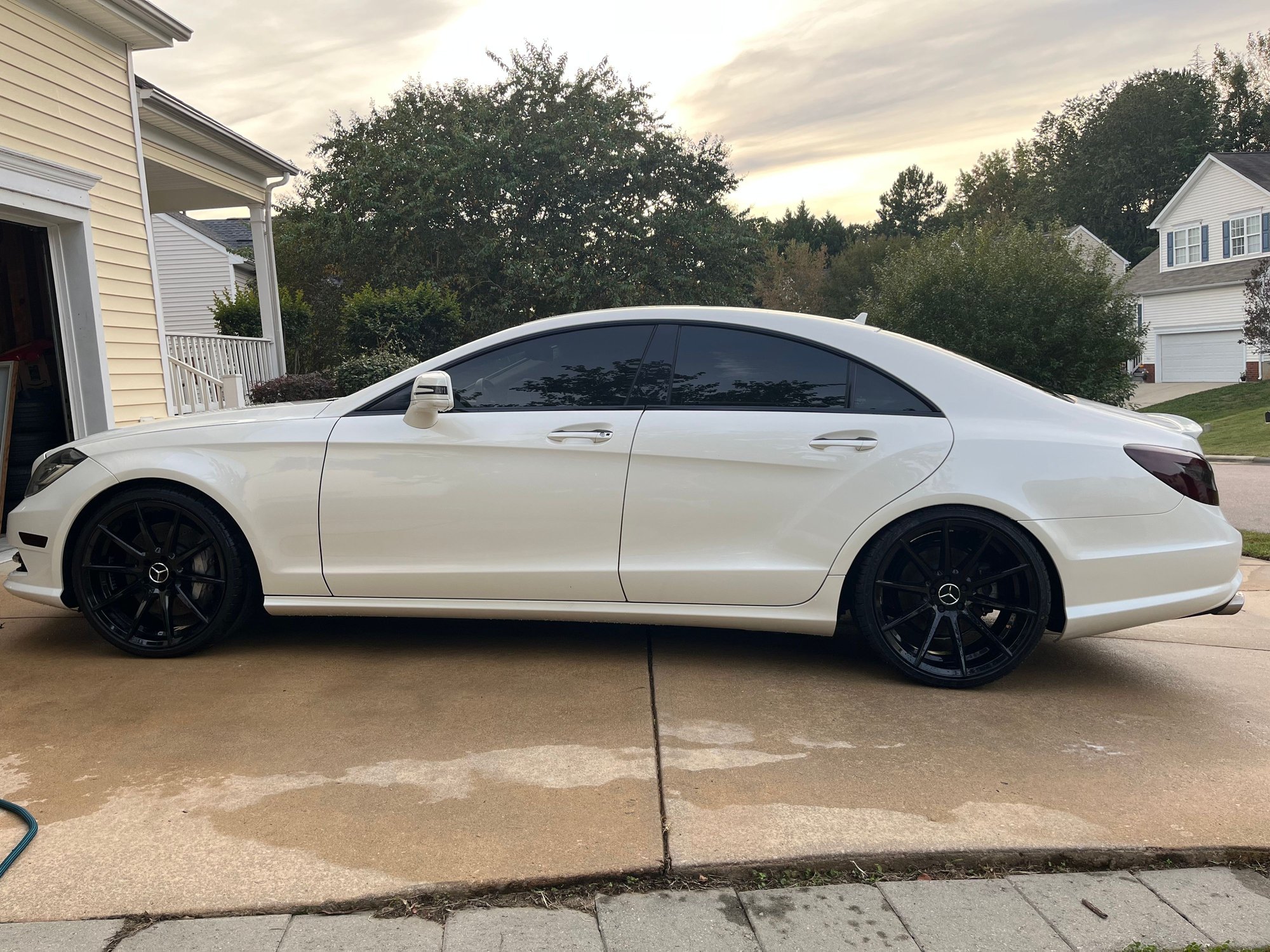 2012 Mercedes-Benz CLS550 - 2012 Diamond white CLS550 4matic stage one tuned - Used - VIN WDDLJ9BB0CA050060 - 73,000 Miles - 8 cyl - AWD - Automatic - Sedan - White - Raleigh, NC 27614, United States