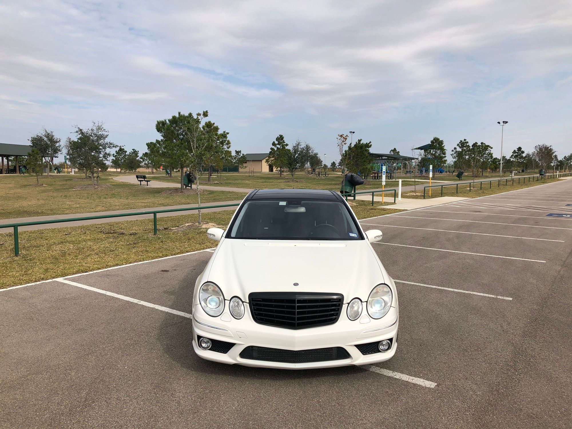2006 Mercedes-Benz E55 AMG - 2006 Mercedes-Benz E55 - Used - VIN WDBUF76J76A881421 - 80,929 Miles - 8 cyl - 2WD - Automatic - Sedan - White - Cypress, TX 77433, United States