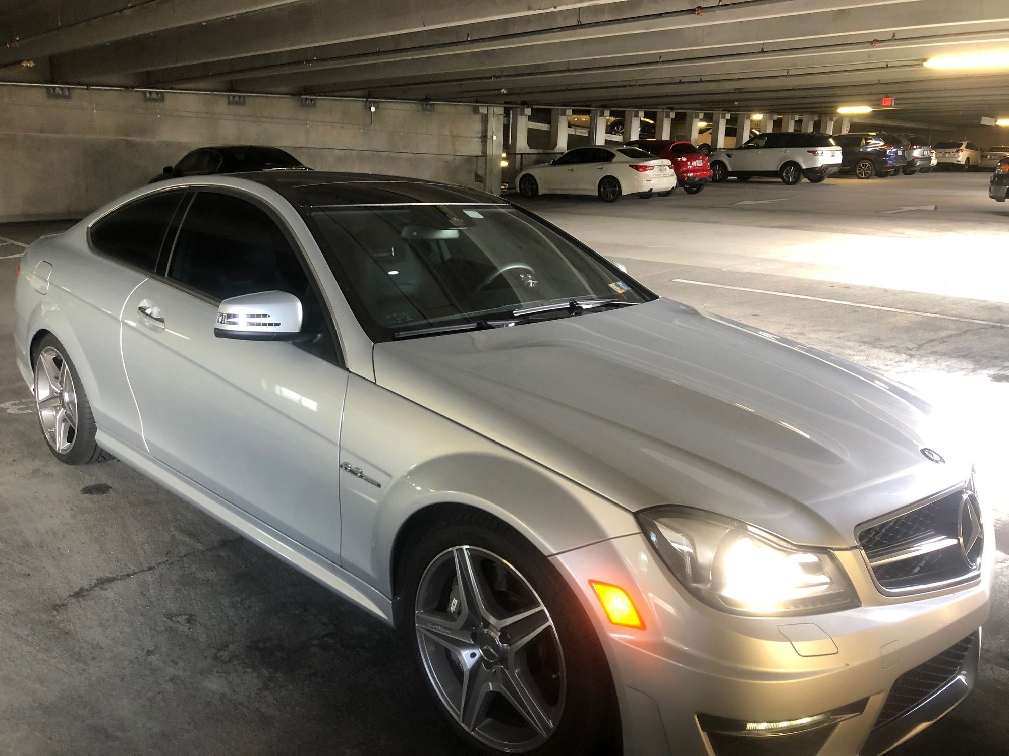 2012 Mercedes-Benz C63 AMG - 2012 Mercedes Benz c63 AMG Coupe 23,500 Miles, Clean Car Fax! - Used - VIN WDDGJ7HB8CF865431 - 23,500 Miles - 8 cyl - 2WD - Automatic - Coupe - Silver - Orlando, FL 32819, United States