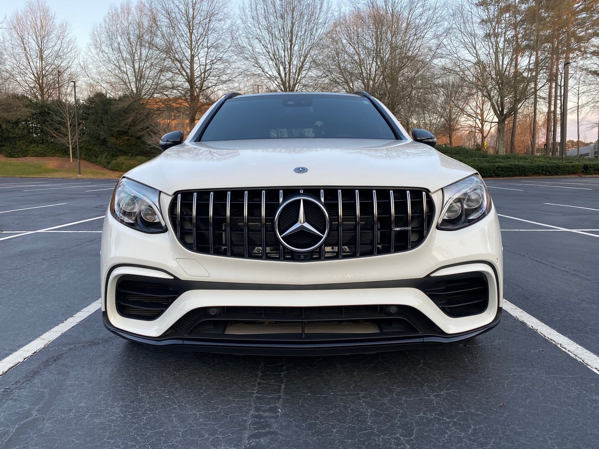 2019 Mercedes-Benz GLC63 AMG - 2019 Mercedes GLC 63 AMG - Used - VIN WDC0G8JB2KF490848 - 9,500 Miles - 8 cyl - AWD - Automatic - SUV - White - Alpharetta, GA 30009, United States