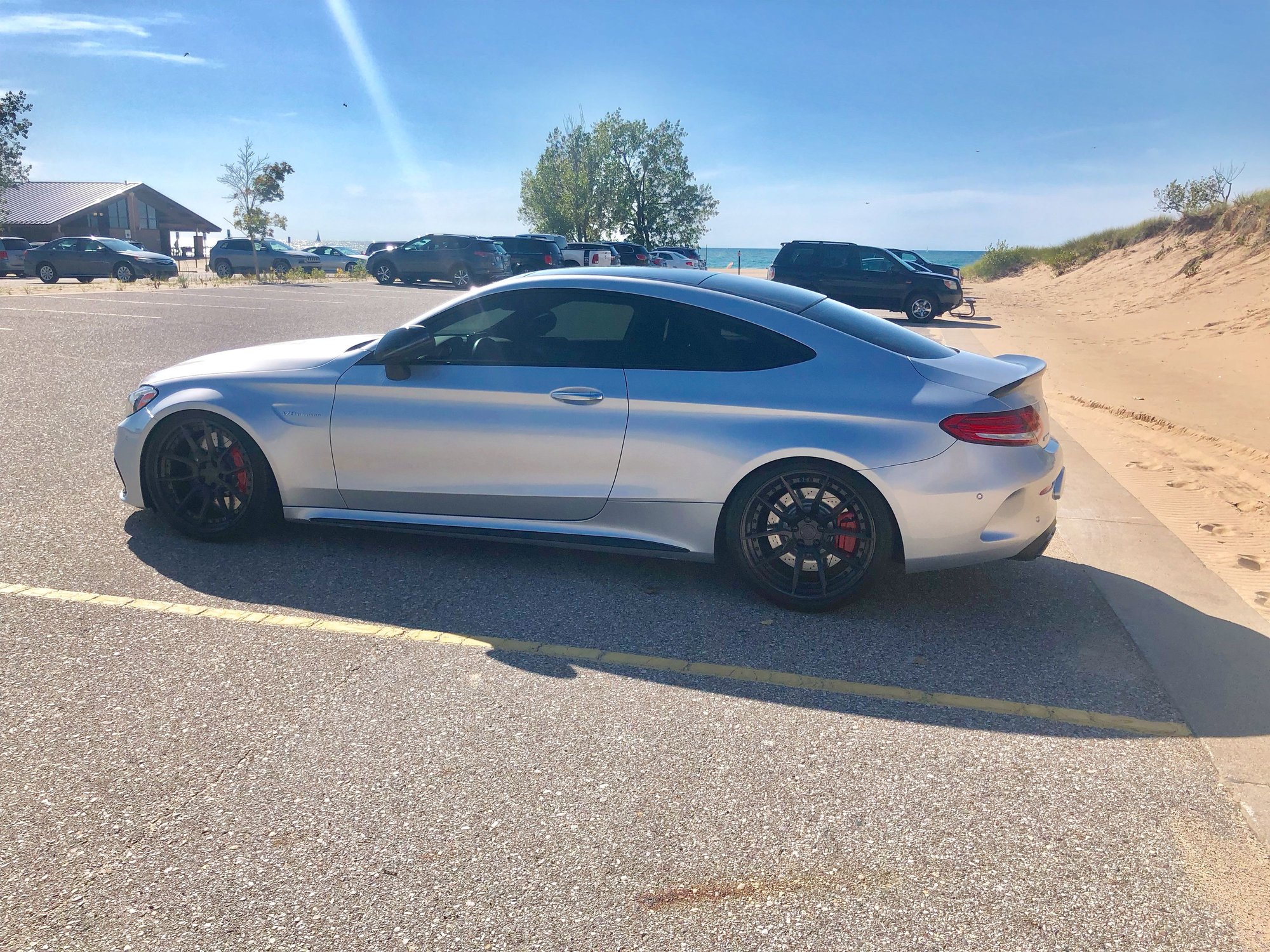 2017 Mercedes-Benz C63 AMG S - 2017 AMG C63S Coupe - Low Miles/Dinan/BC Forged/BMS - Used - VIN WDDWJ8HB8HF506069 - 11,300 Miles - 8 cyl - 2WD - Automatic - Coupe - Silver - Holland, MI 49424, United States