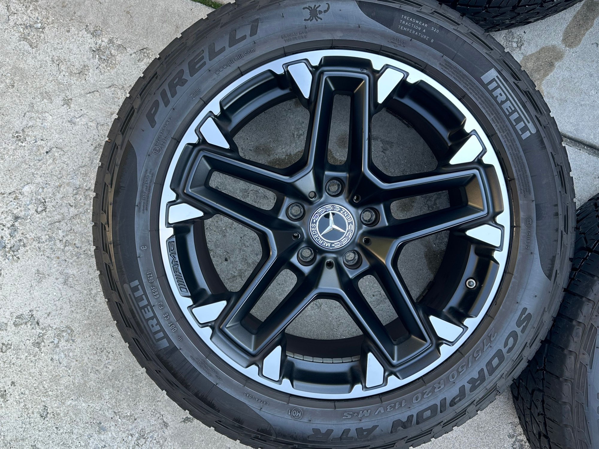 Wheels and Tires/Axles - 20” OEM Trail Package Wheels & Tires - Used - All Years Mercedes-Benz G-Class - Oak Brook, IL 60523, United States