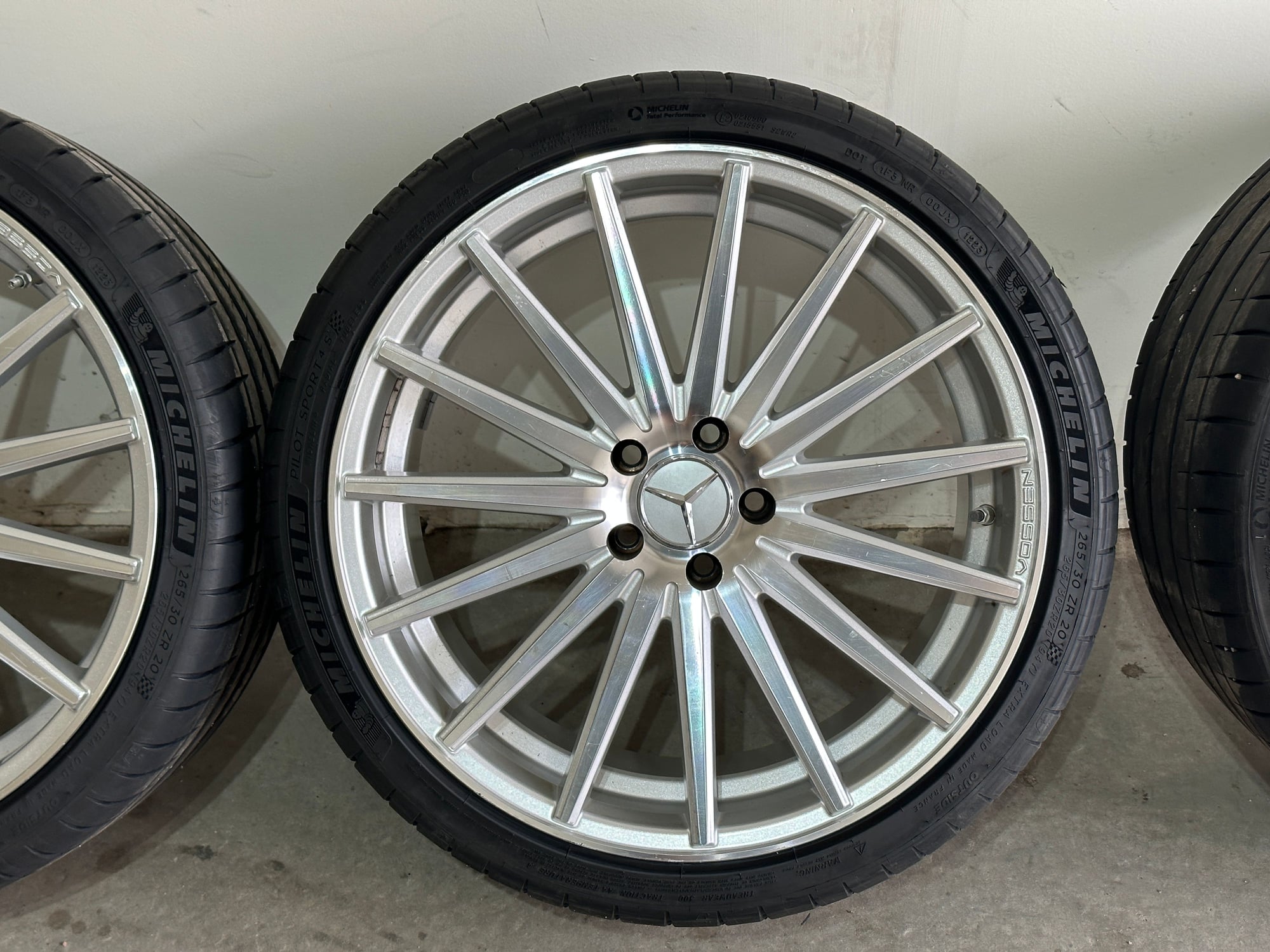 Wheels and Tires/Axles - Vossen 20" VFF-2 Wheels with Michelin Tires - Used - -1 to 0 Mercedes-Benz All Models - Broomfield, CO 80020, United States