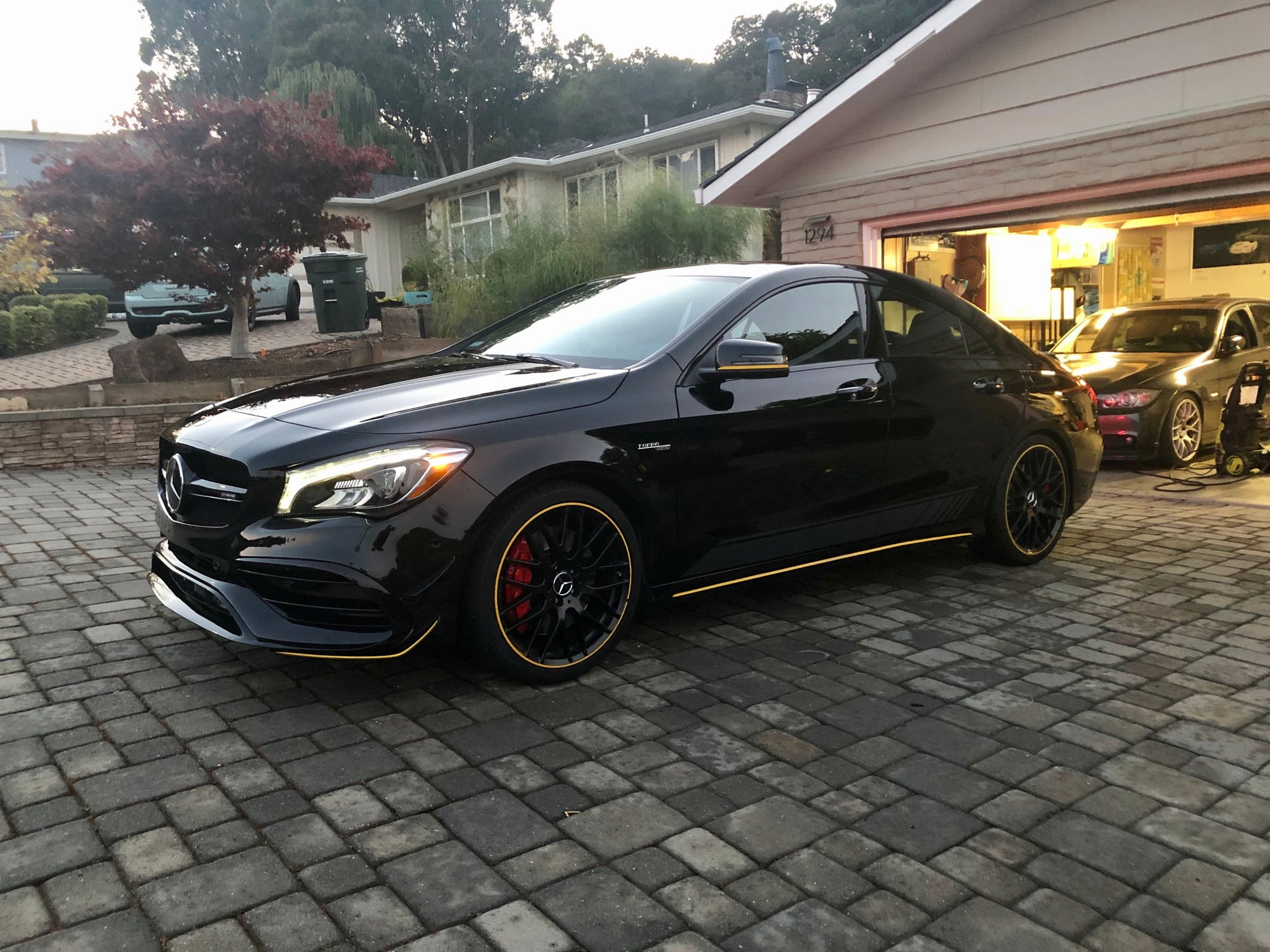 2018 Mercedes-Benz CLA45 AMG - 2018 Mercedes-AMG CLA 45 4MATIC Yellow Night Edition - Used - VIN WDDSJ5CBXJN581145 - 18,300 Miles - 4 cyl - AWD - Automatic - Coupe - Black - San Mateo, CA 94404, United States