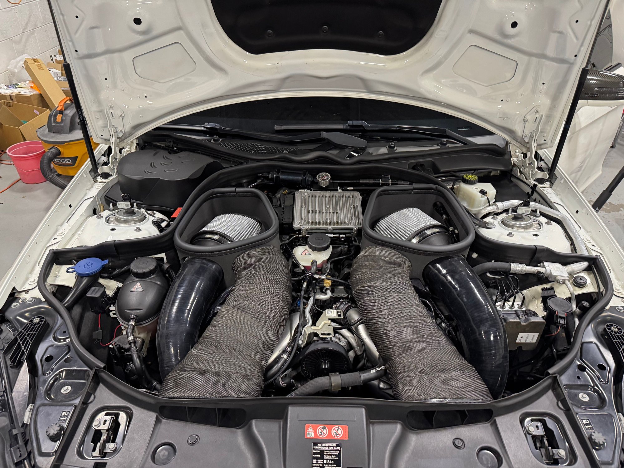 Another intake install dropped time substantially over his previous intake set ..  