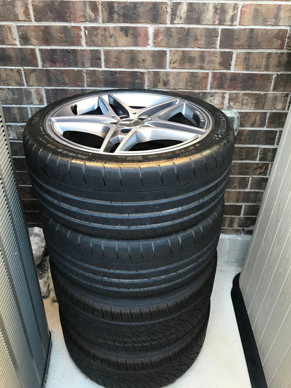 Wheels and Tires/Axles - W204 AMG Wheels and Tires. - Used - 2008 to 2015 Mercedes-Benz C63 AMG - Pflugerville, TX 78660, United States