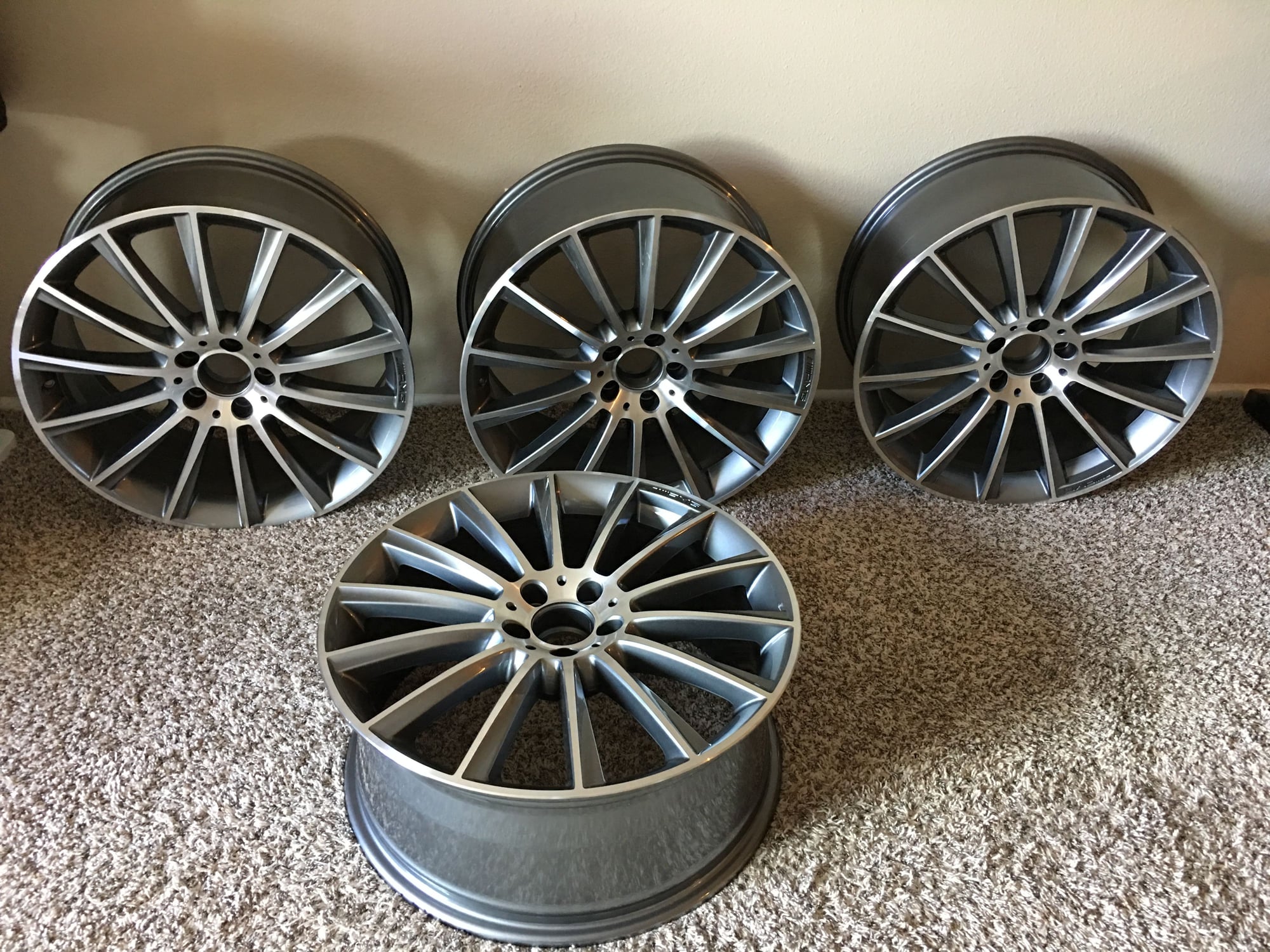 Wheels and Tires/Axles - 20" Mercedes Multi-Spoke AMG wheels - Used - 2013 to 2019 Mercedes-Benz S450 - Los Angeles, CA 91801, United States