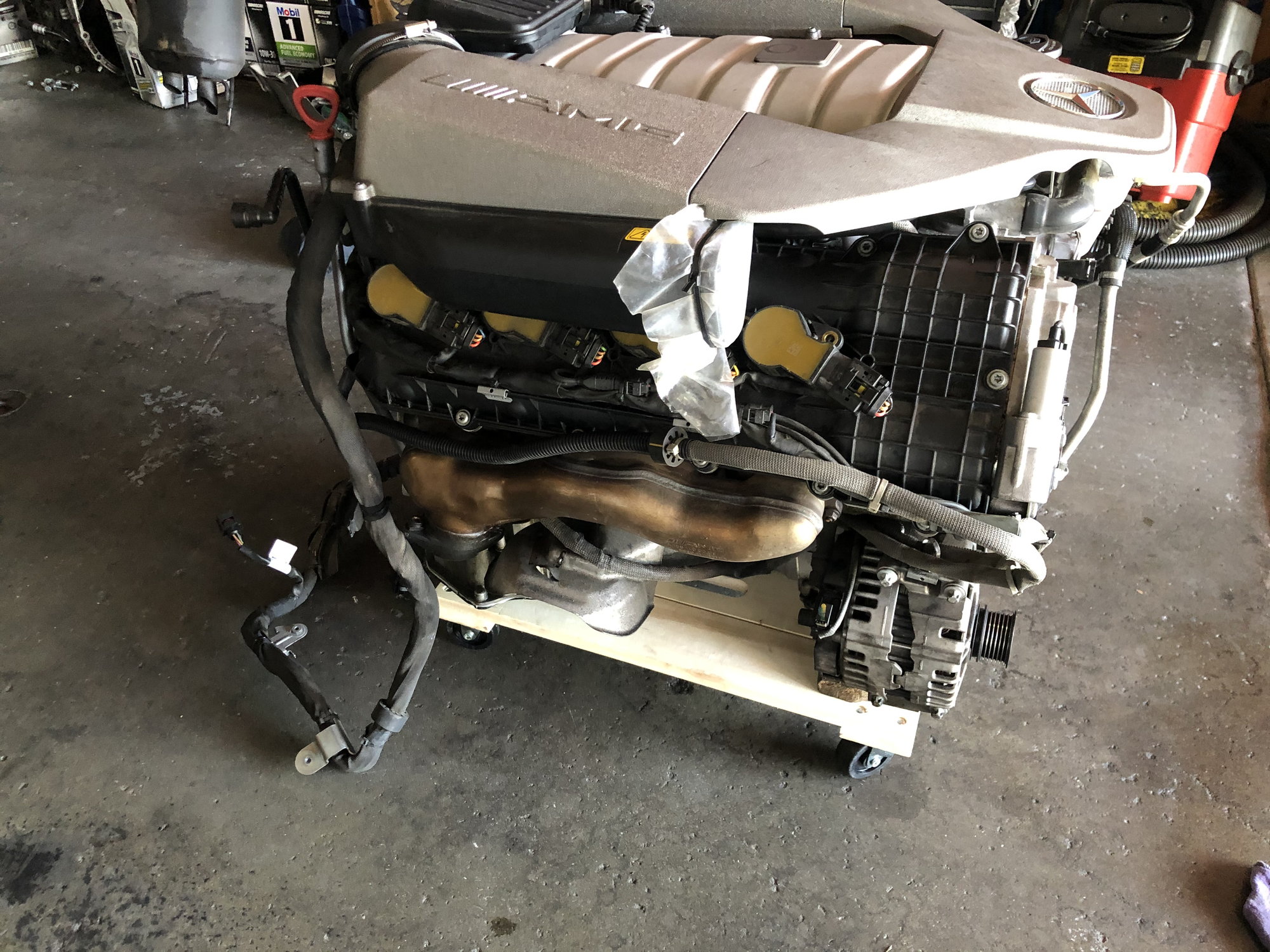 Engine - Complete - M156 2012 E63 Engine Part Out - Used - 2008 to 2015 Mercedes-Benz C63 AMG - 2007 to 2011 Mercedes-Benz E63 AMG - San Jose, CA 95125, United States