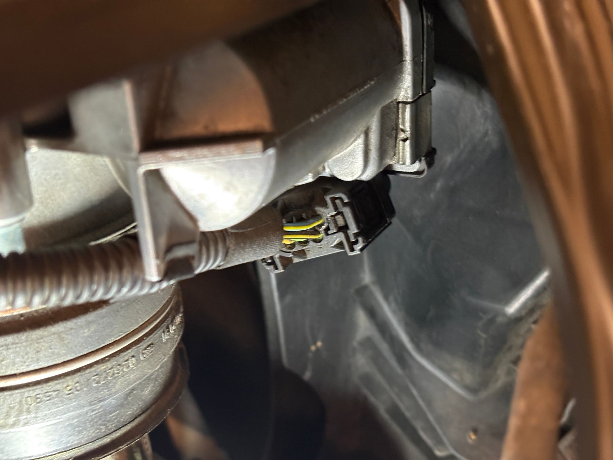 The stuck connector
