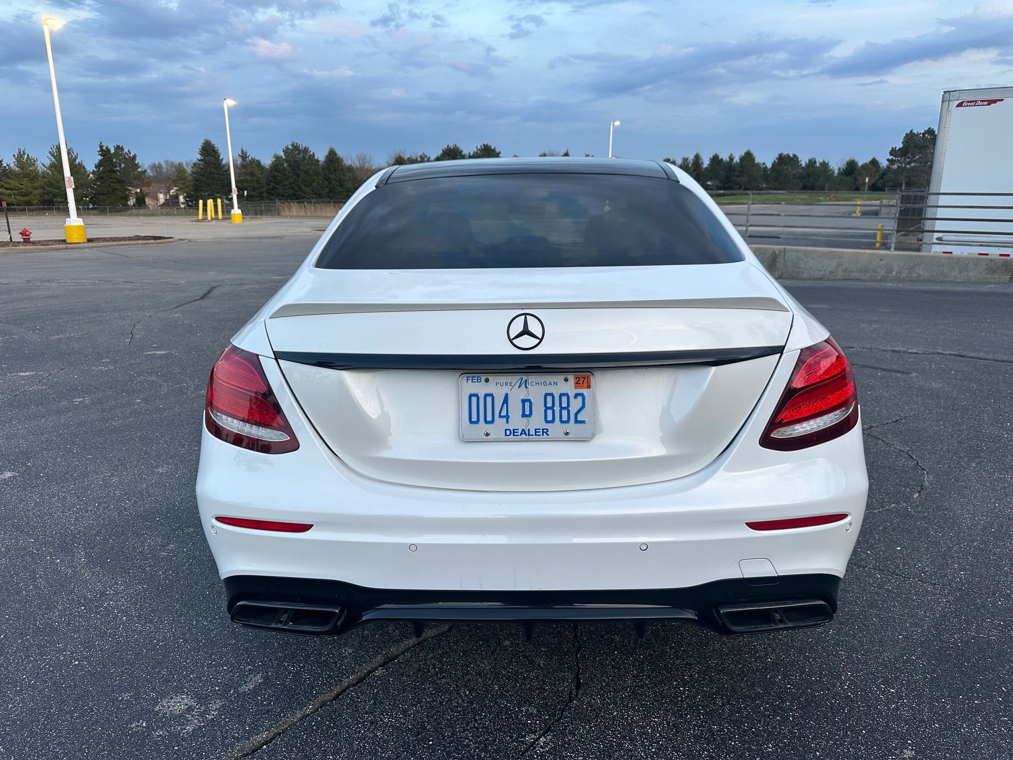 2020 Mercedes-Benz E63 AMG S - 2020 Mercedes Benz E63 AMG-S - Used - VIN WDDZF8KB0LA714962 - 64,000 Miles - 8 cyl - AWD - Automatic - Sedan - White - Rochester Hills, MI 48307, United States