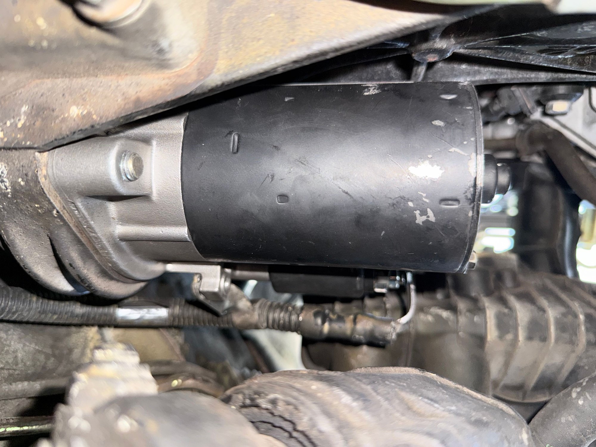 New starter installed.