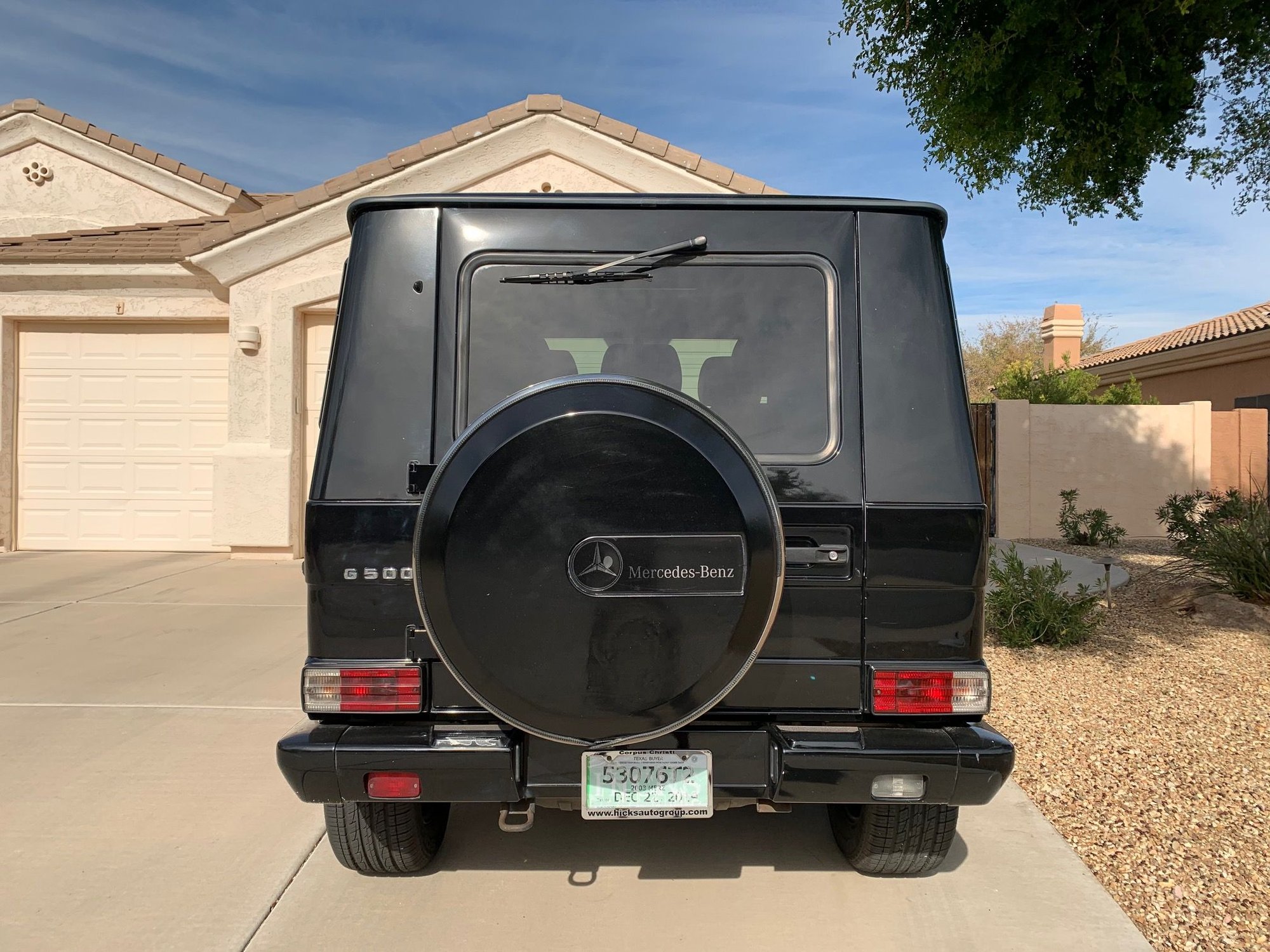 2003 Mercedes-Benz G500 - 2003 Mercedes-Benz G500 - Used - VIN WDCYR49E43X141559 - 198,000 Miles - 8 cyl - 4WD - Automatic - SUV - Black - Nnnn, AZ 55555, United States