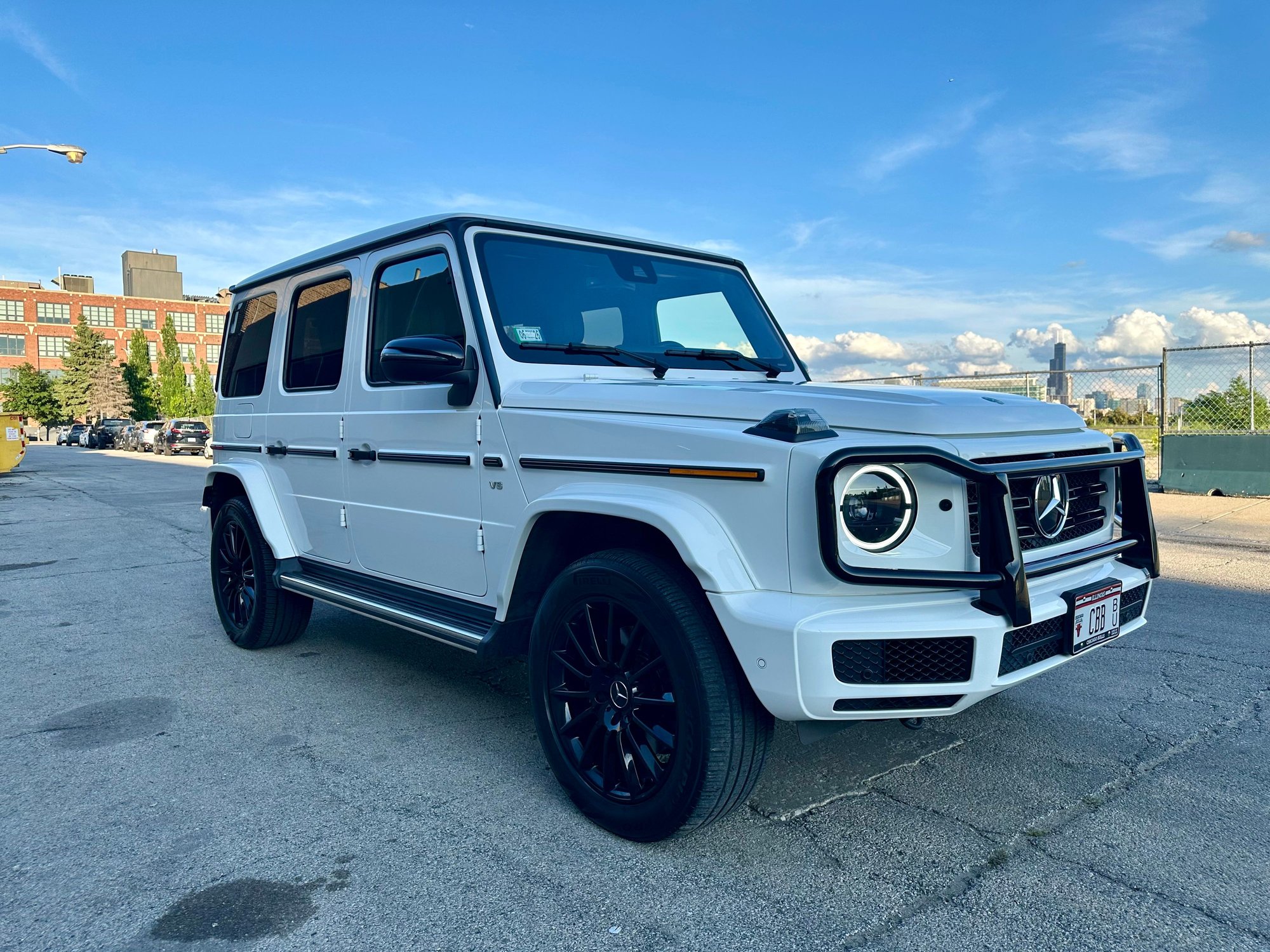 2020 Mercedes-Benz G550 - 2020 G550 - Used - VIN W1NYC6BJ4LX344664 - 23,810 Miles - 8 cyl - 4WD - Automatic - SUV - White - Chicago, IL 60607, United States