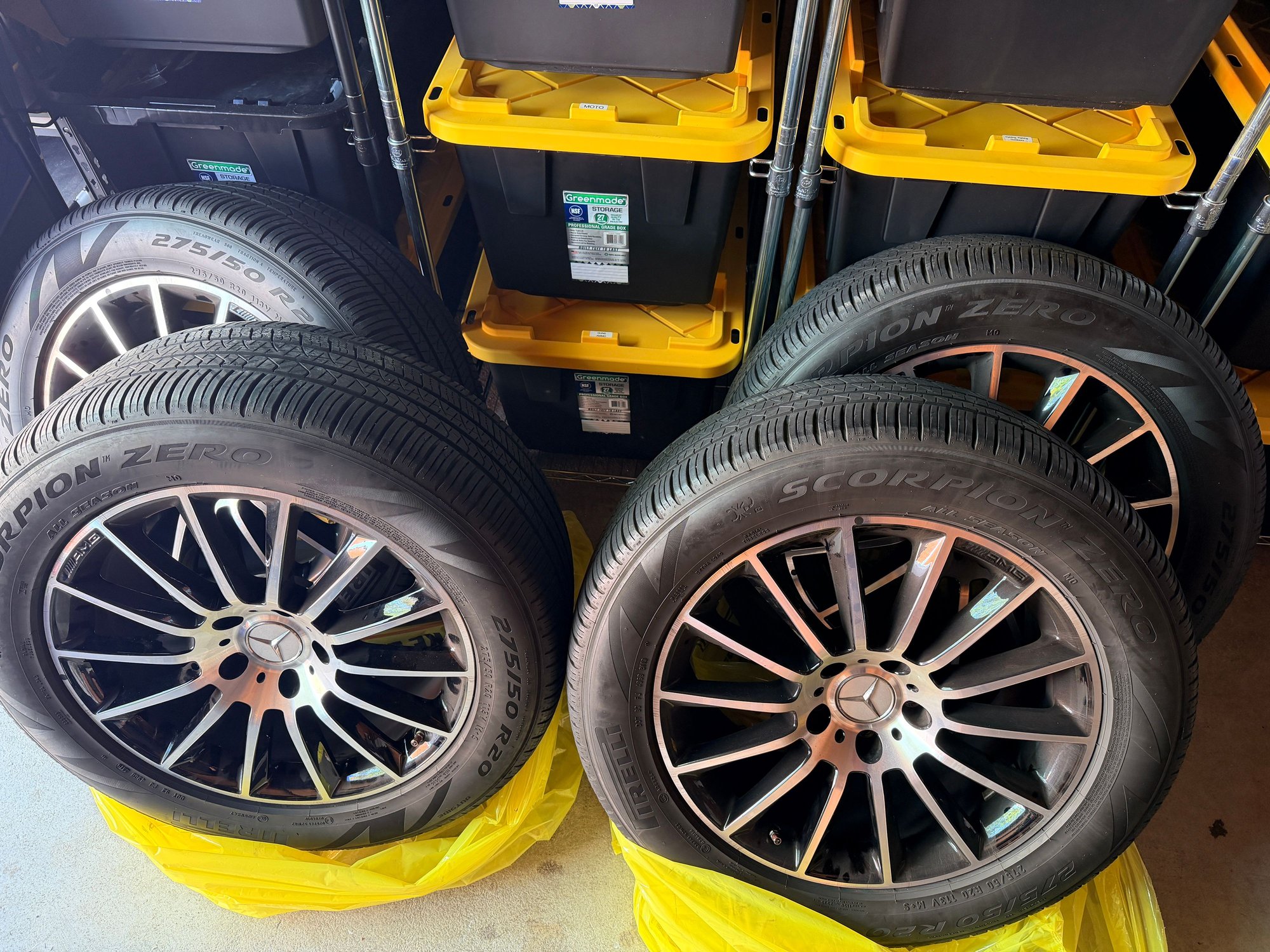 Wheels and Tires/Axles - FS: OEM AMG 20” Wheels + Pirelli Scorpion Zero Tires + TPMS – G550 - Used - 2019 to 2025 Mercedes-Benz G550 - 2019 to 2025 Mercedes-Benz G63 AMG - Kirkland, WA 98033, United States