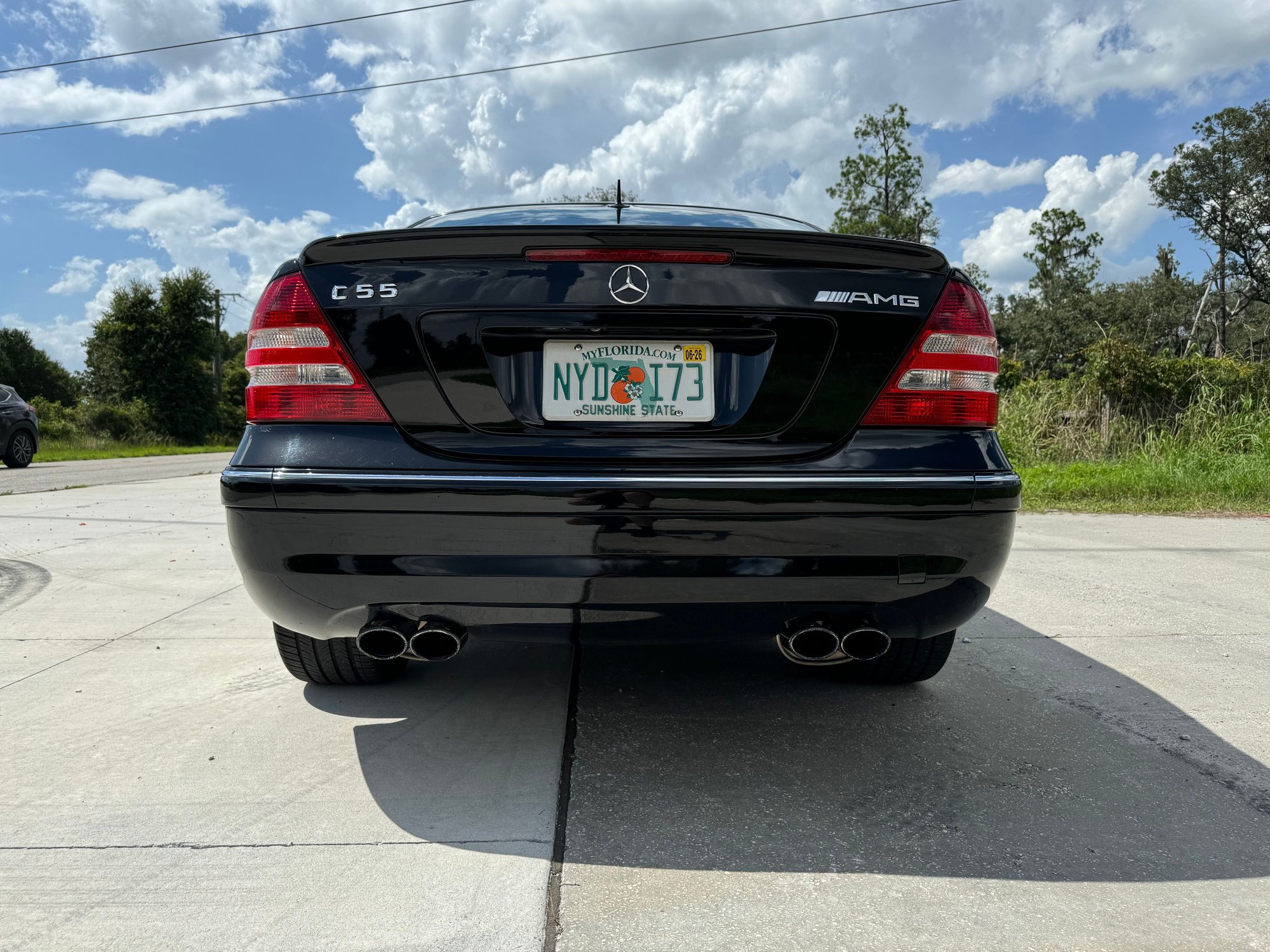 2005 Mercedes-Benz C55 AMG - 2005 C55 AMG 87k Miles - Used - VIN WDBRF76J55F629738 - 87,702 Miles - 8 cyl - 2WD - Automatic - Sedan - Black - Riverview, FL 33579, United States