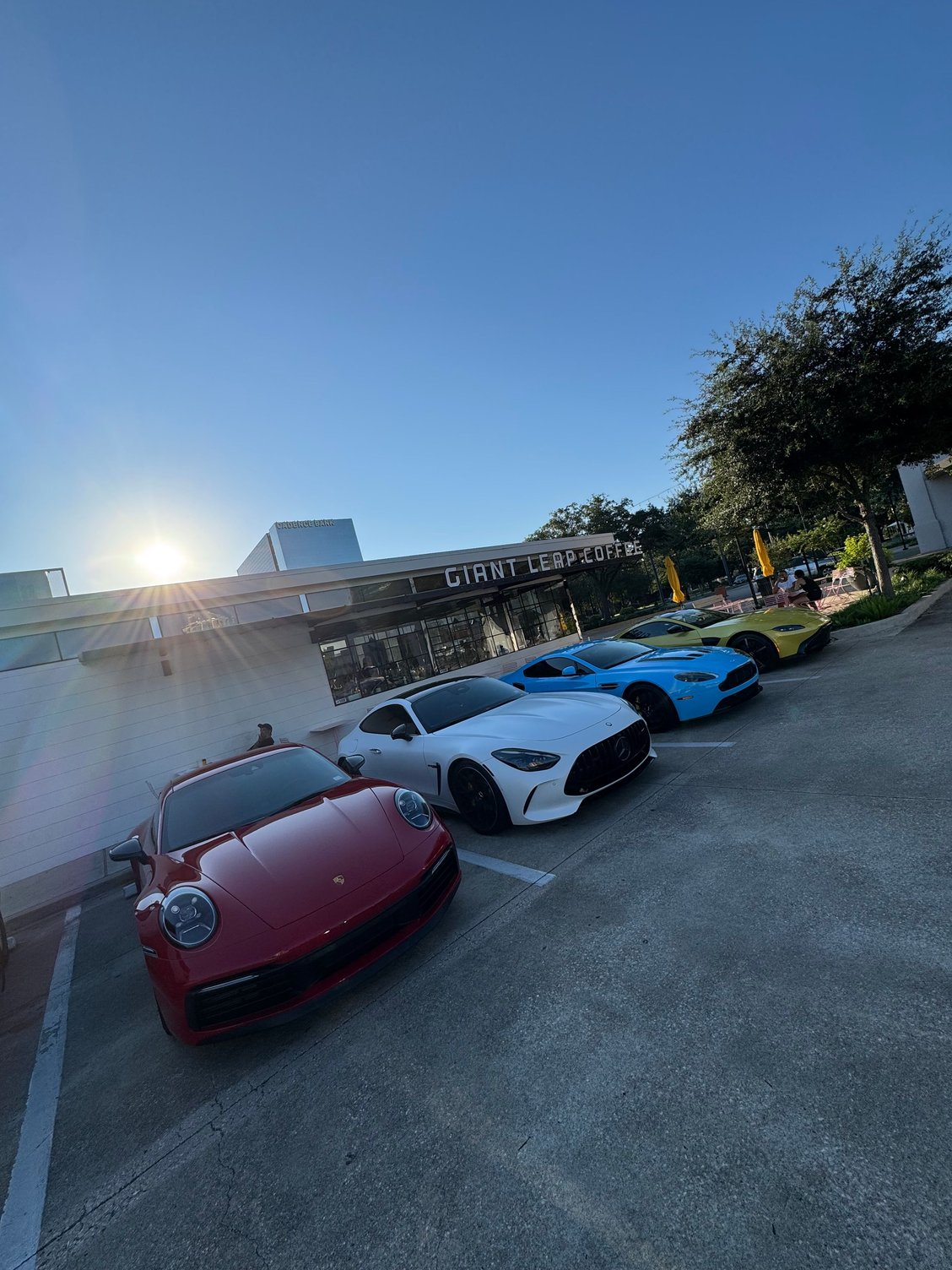 The boys went out for breakfast