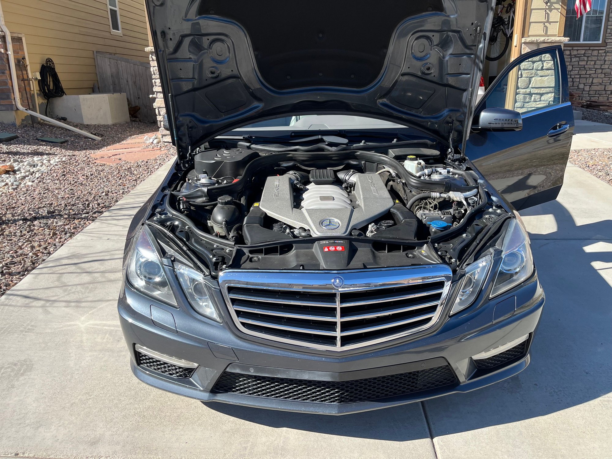 2011 Mercedes-Benz E63 AMG - 2011 P30 E63 Non-Pano well maintained - Used - VIN WDDHF7HB4BA417673 - 92,139 Miles - 8 cyl - 2WD - Automatic - Sedan - Gray - Castle Rock, CO 80108, United States