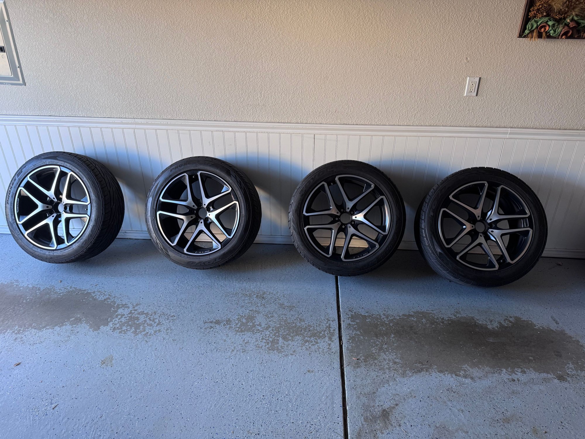 Wheels and Tires/Axles - Orignal GLC63 AMG wheels/tires set, TPMS installed, flawless condition. $2000 - Used - 2018 to 2021 Mercedes-Benz GLC63 AMG - Aurora, CO 80016, United States