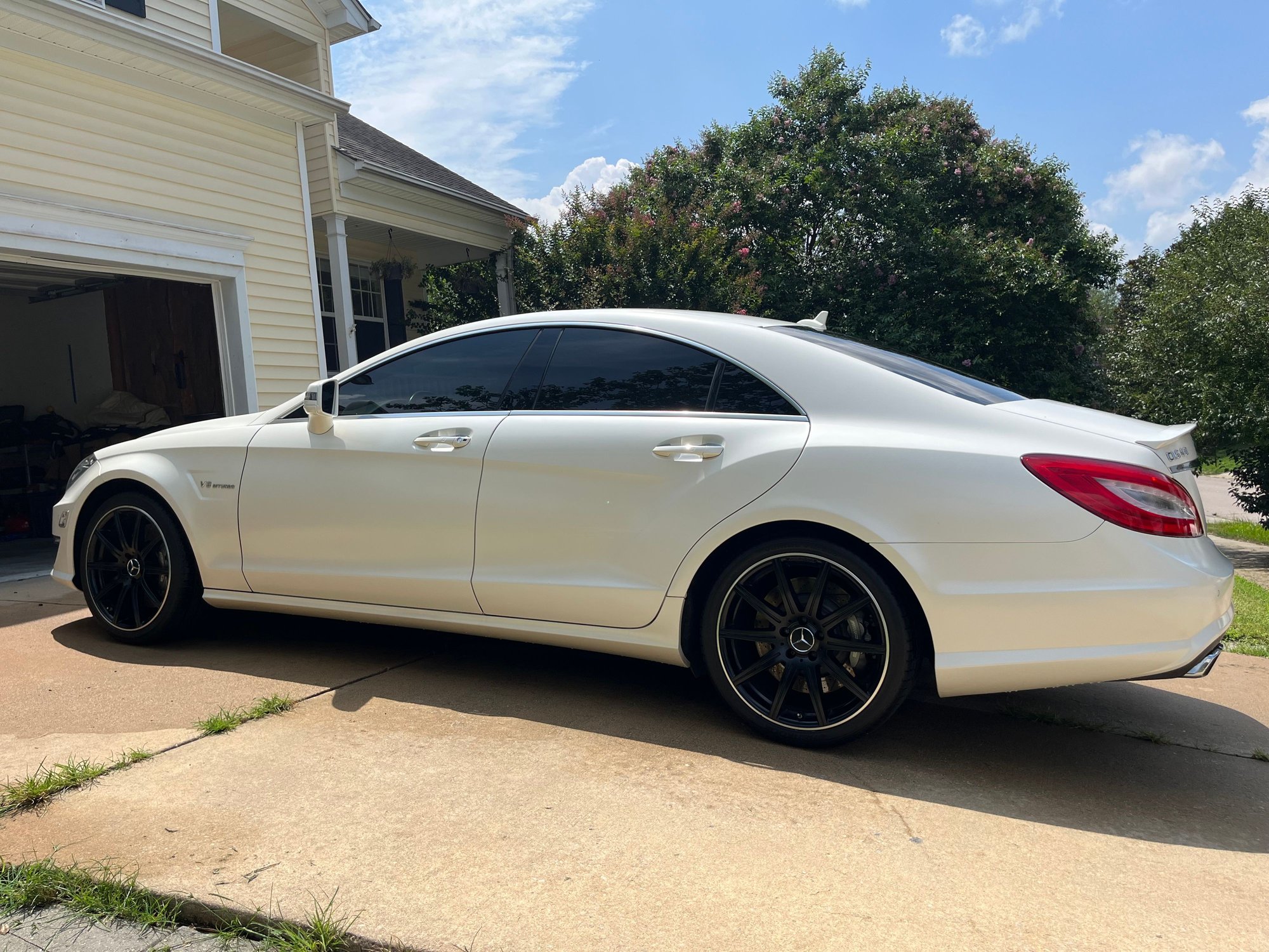 2012 Mercedes-Benz CLS63 AMG - 2012 Mercedes CLS63 in Magno Cashmere white with updated timing chain - Used - VIN WDDLJ7EB0CA048471 - 85,000 Miles - 8 cyl - Raleigh, NC 27614, United States