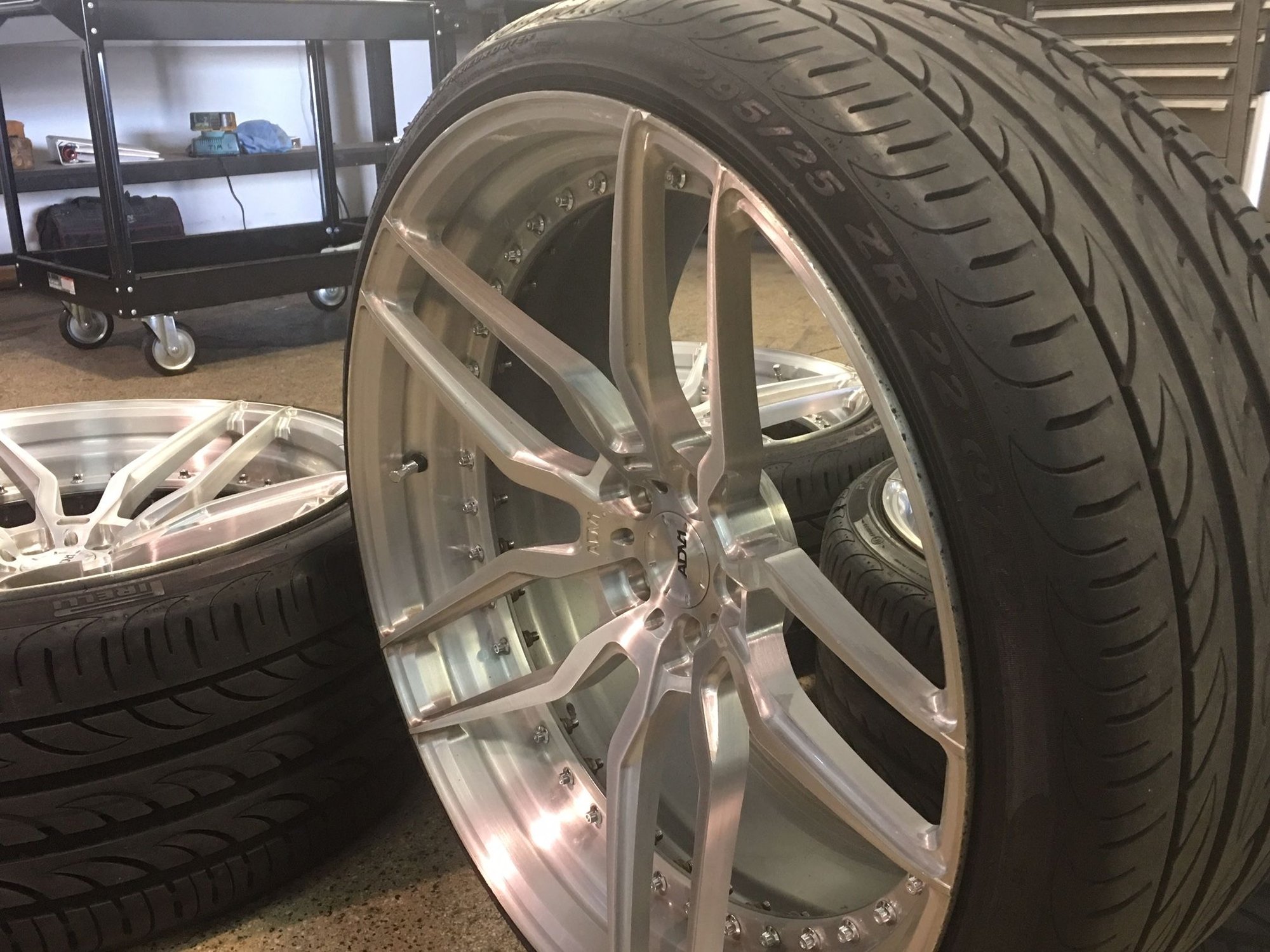 Wheels and Tires/Axles - ADV.1 M.V2  22X9.5 22X11 W/ Pirelli Tires - Used - 2015 to 2019 Mercedes-Benz S63 AMG - 2015 to 2019 Mercedes-Benz S550 - Las Vegas, NV 89118, United States
