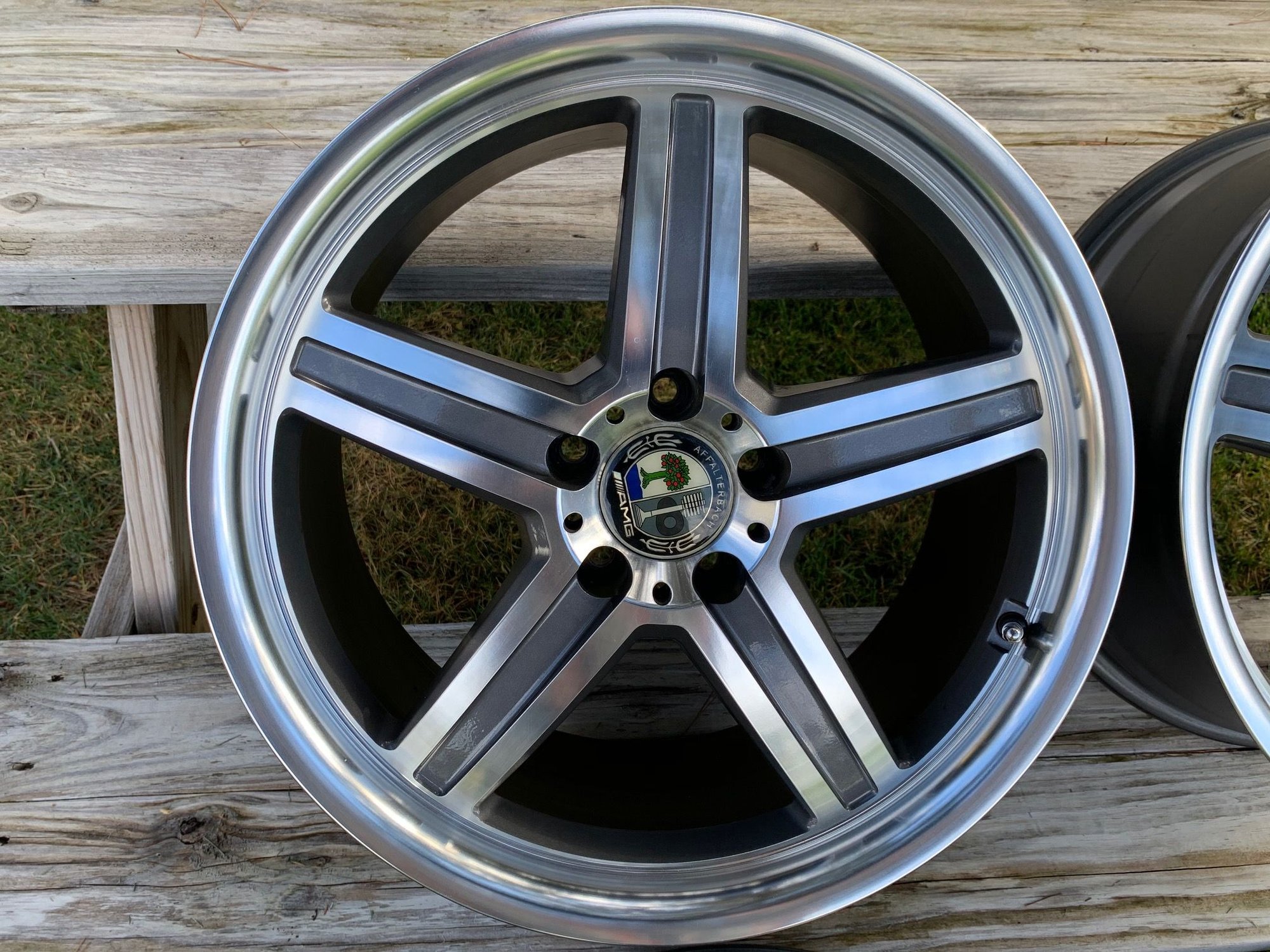 Wheels and Tires/Axles - F/S Mannheim 18" Staggered Rims- Xlnt Cond R230 - Used - North San Diego County, CA 92028, United States