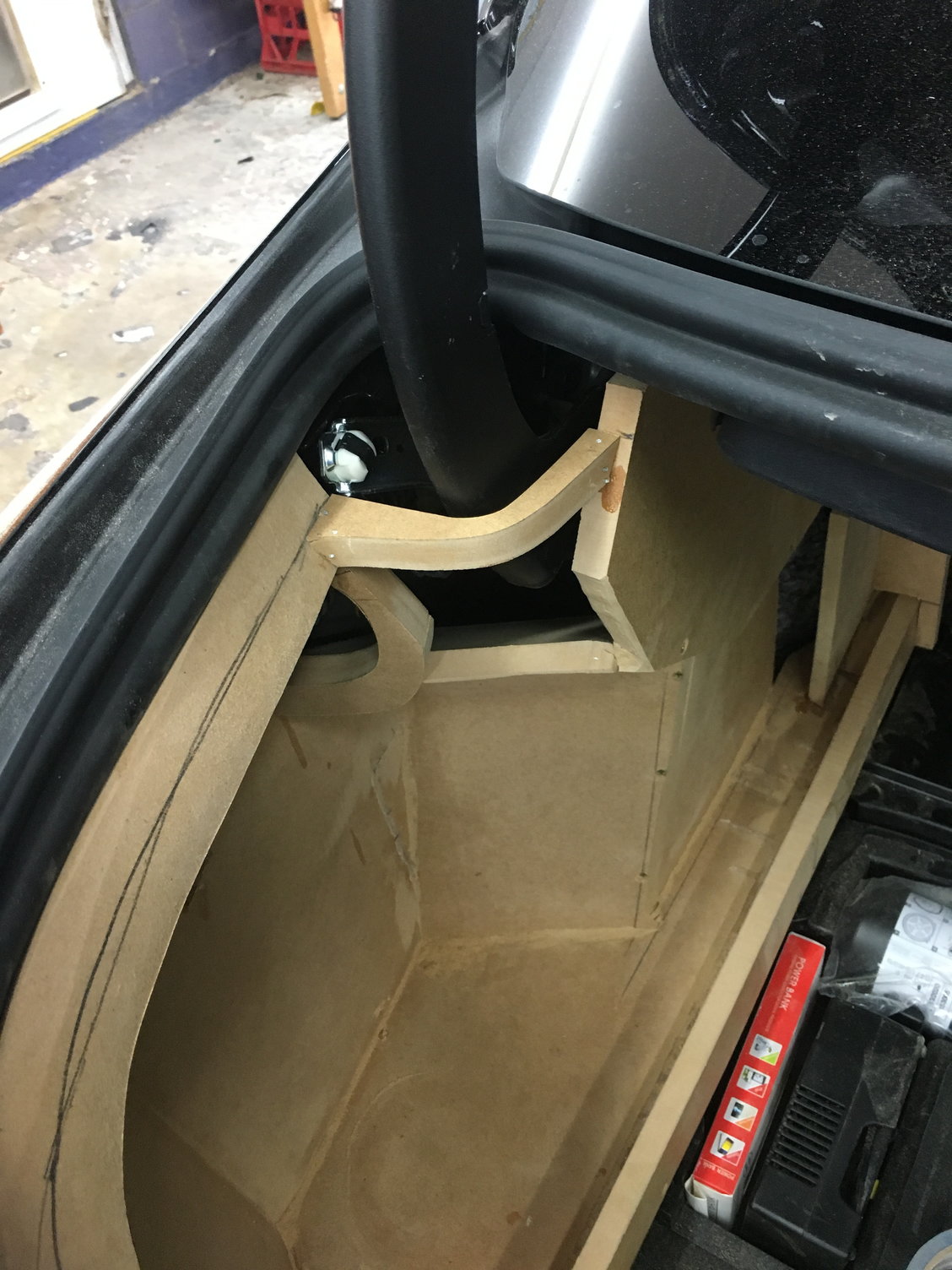 mercedes w203 subwoofer install and amp