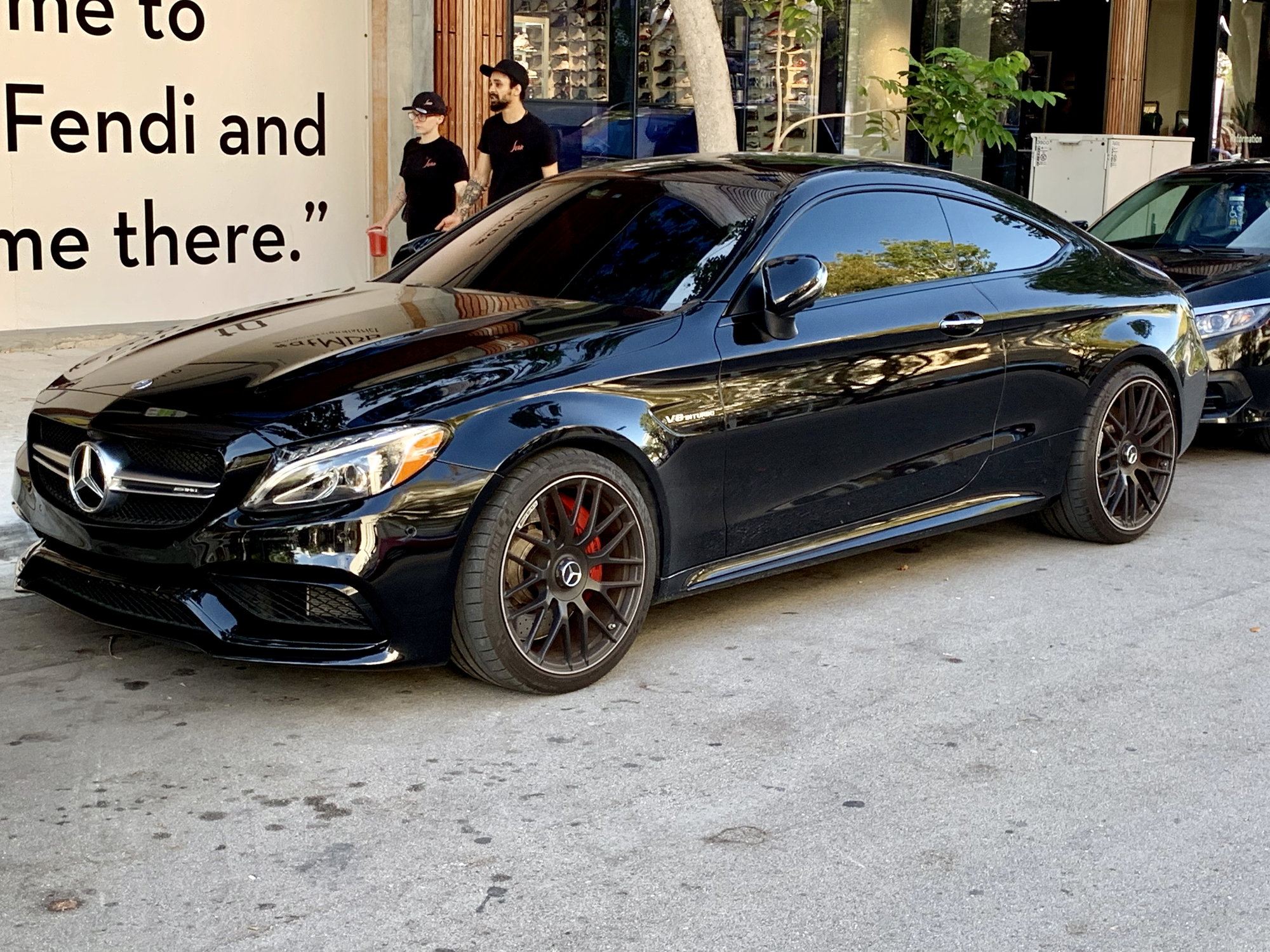 17 Mercedes Black C63 Amg S Coupe Dinan Tuned 609hp 656 Tq For Sale Mbworld Org Forums