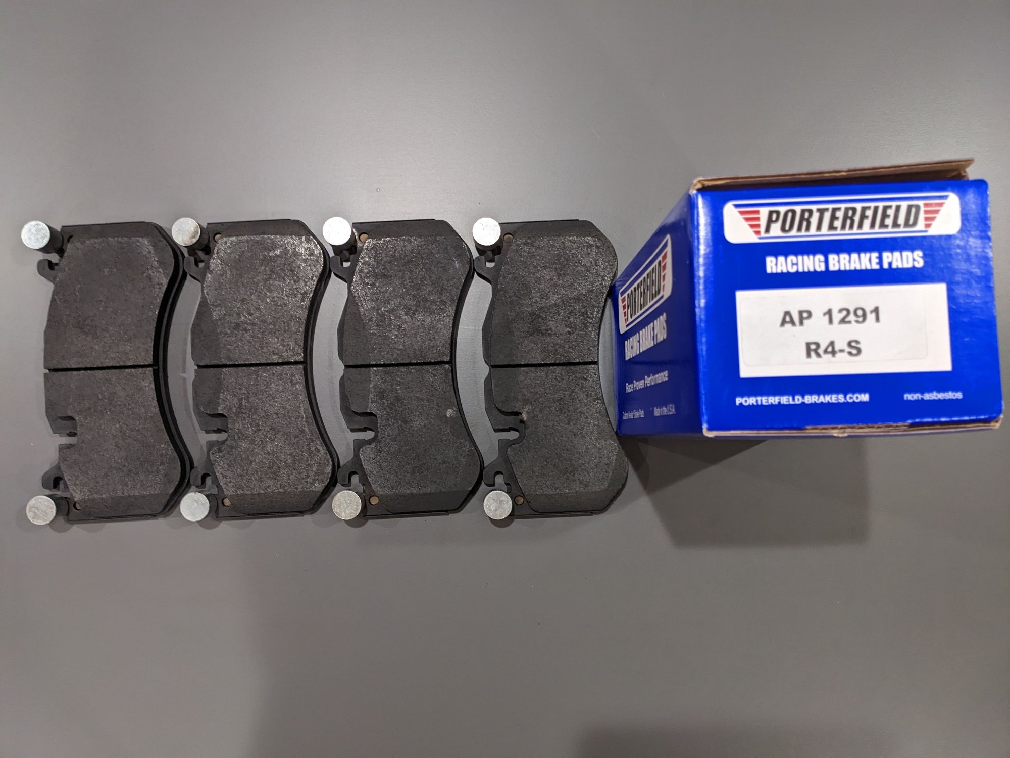 Brakes - Porterfield AP1291 R4-S and AP1373 R4-S Brake Pads for MB AMG & more - New - La Plata, MD 20646, United States