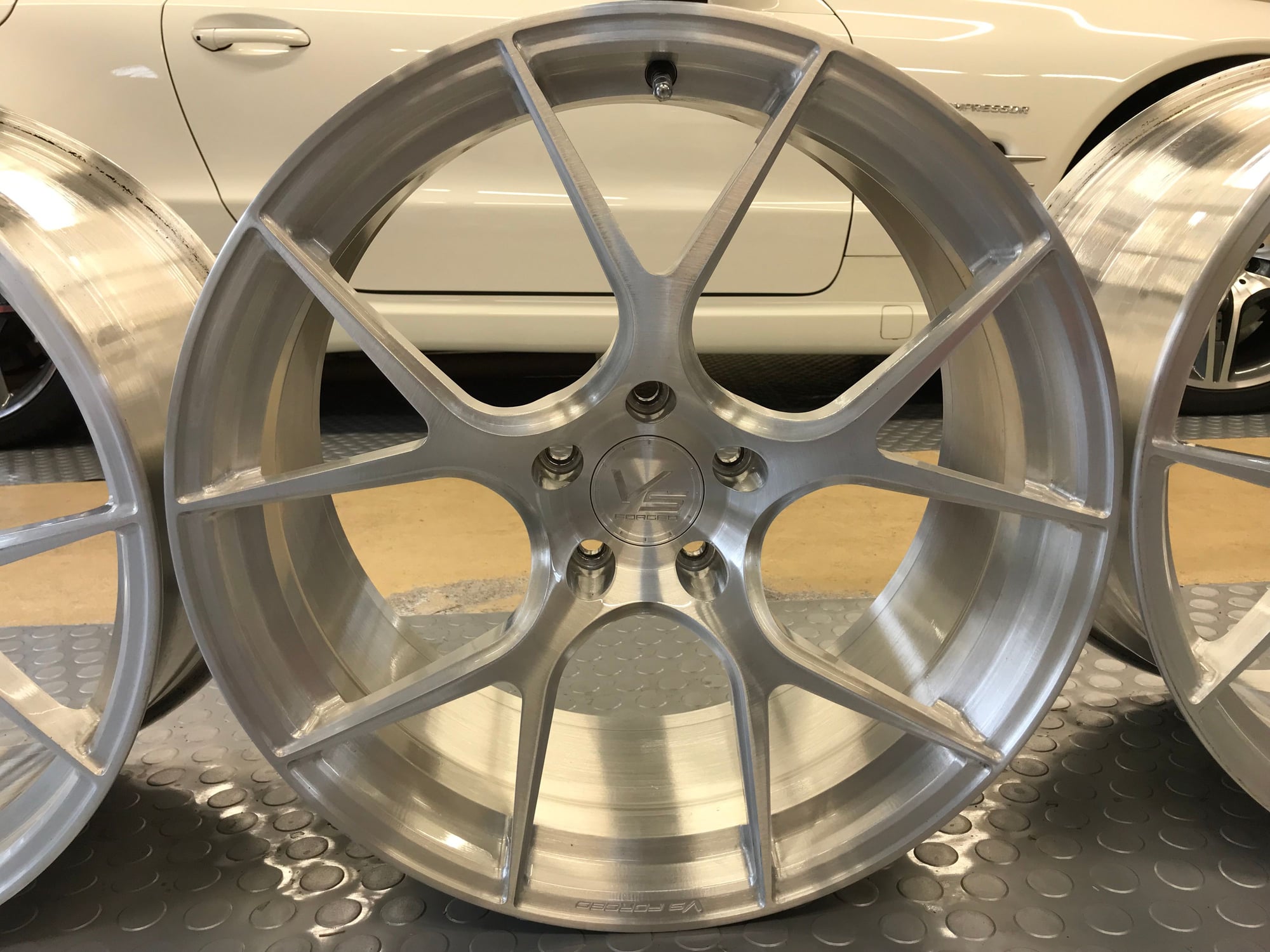 Wheels and Tires/Axles - Brand New VS Forged VS02 Wheels for R230 - Brushed Clear Finish - $1,950 - New - 2003 to 2008 Mercedes-Benz SL55 AMG - 2003 to 2008 Mercedes-Benz SL65 AMG - 2009 to 2012 Mercedes-Benz SL63 AMG - Fairfield, CT 06824, United States