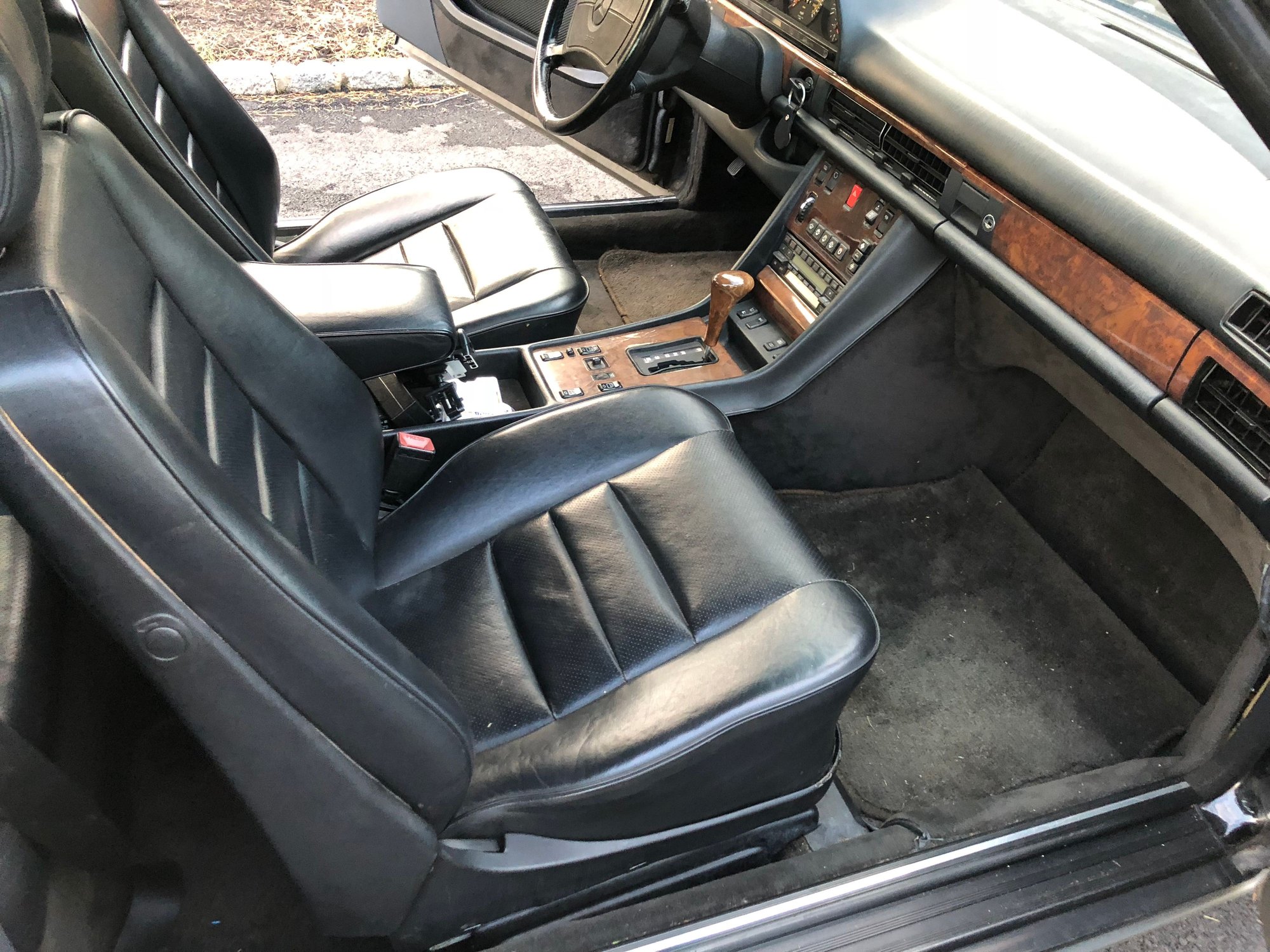 1988 Mercedes-Benz 560SEL - 1988 Black on black 560 SEC with no reserve and $12K+ worth of recent receipts - Used - VIN WDBCA45D2JA383155 - 132,739 Miles - 8 cyl - 2WD - Automatic - Coupe - Black - Seattle, WA 98101, United States