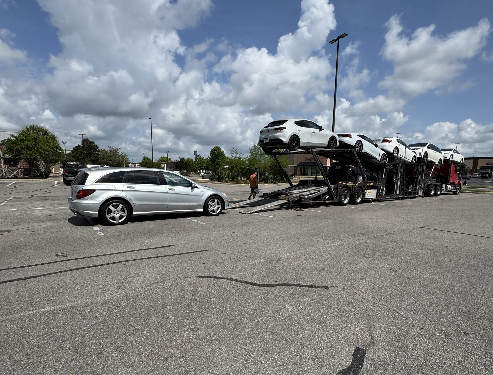 R63 being loaded up in Louisiana heading to Portland, OR