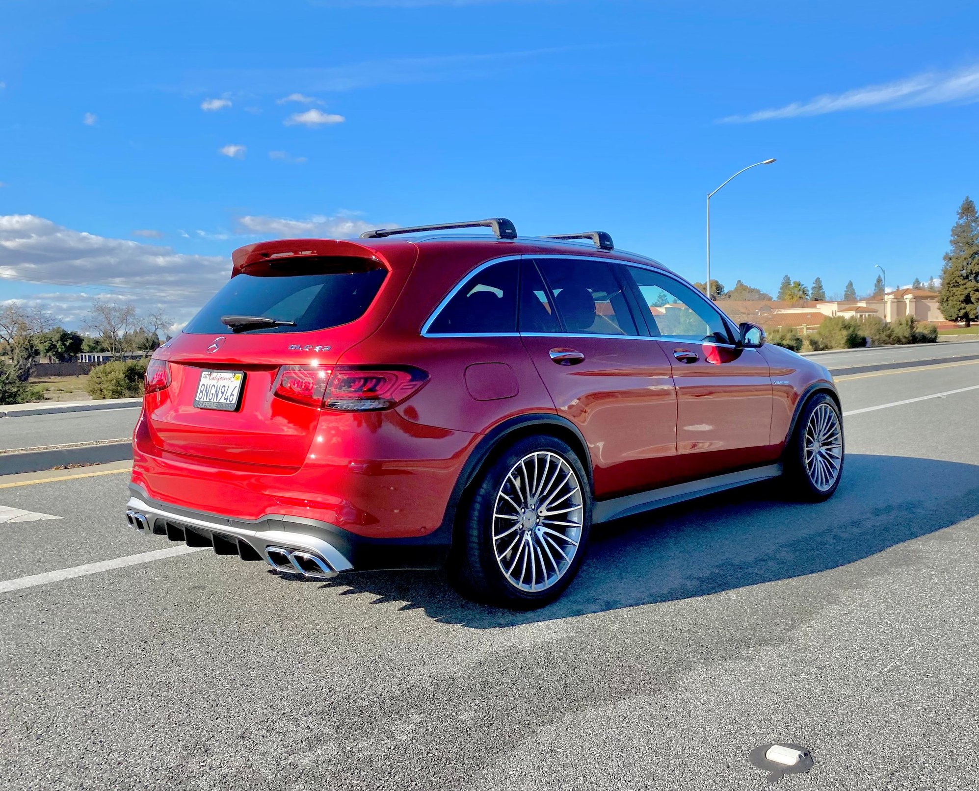 Accessories - Thule AeroBlade Edge 7601B/7602B Roof Bars - Used - 2020 to 2024 Mercedes-Benz GLC63 AMG - San Jose, CA 95119, United States