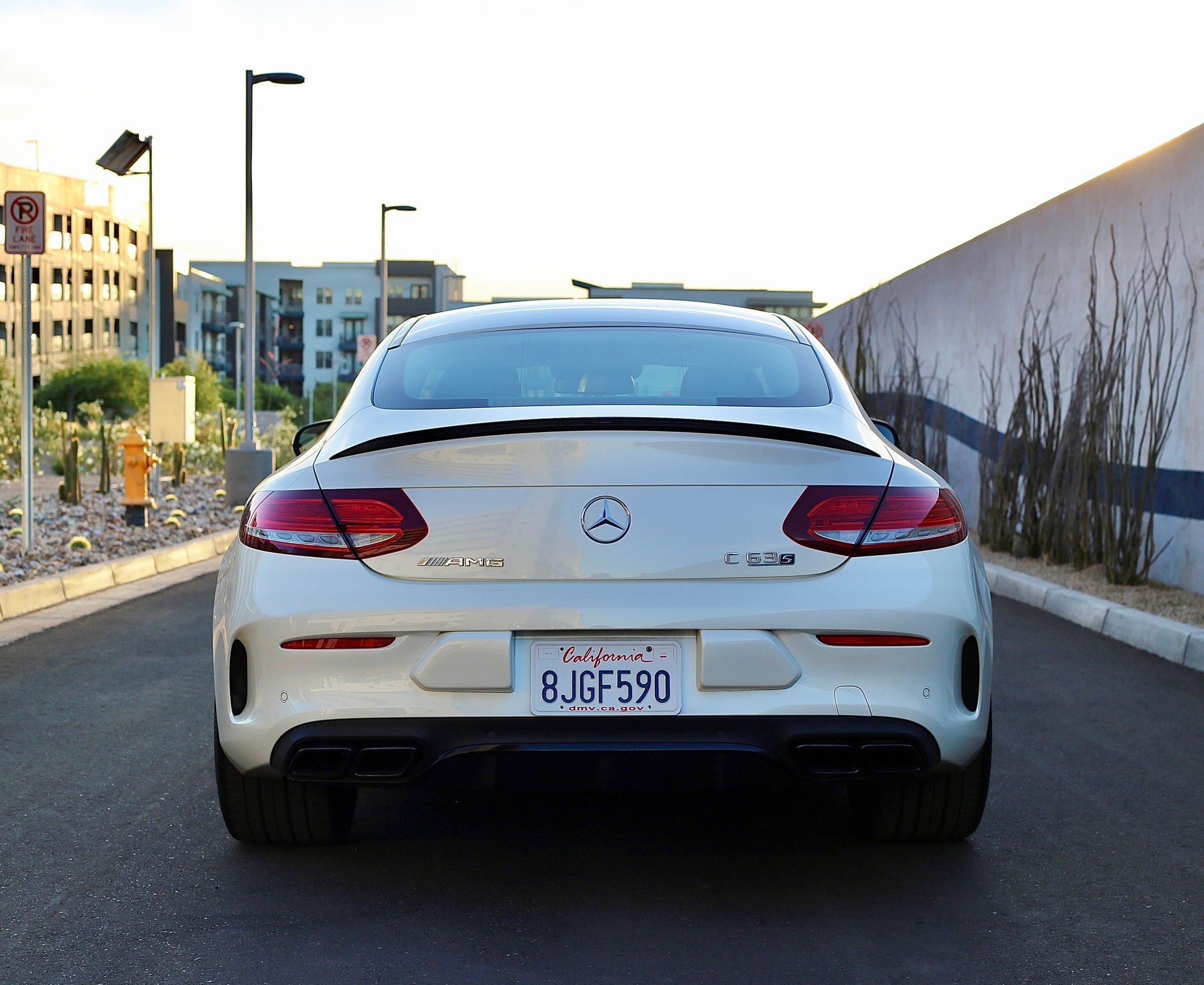 2018 Mercedes-Benz C63 AMG S - 2018 C63s AMG coupe MSRP $99,750 - Used - VIN WDDWJ8HB6JF666425 - 12,200 Miles - 8 cyl - 2WD - Automatic - Coupe - White - Tempe, AZ 85282, United States