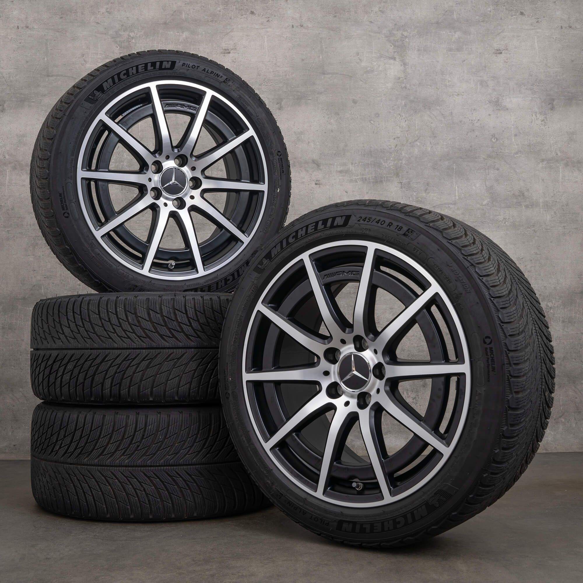 Wheels and Tires/Axles - Trade OEM 19' AMG Wheels 2022 Mercedes AMG GLB 35 Black for Silver - Used - 2021 to 2023 Mercedes-Benz GLB-Class - Newport Beach, CA 92663, United States