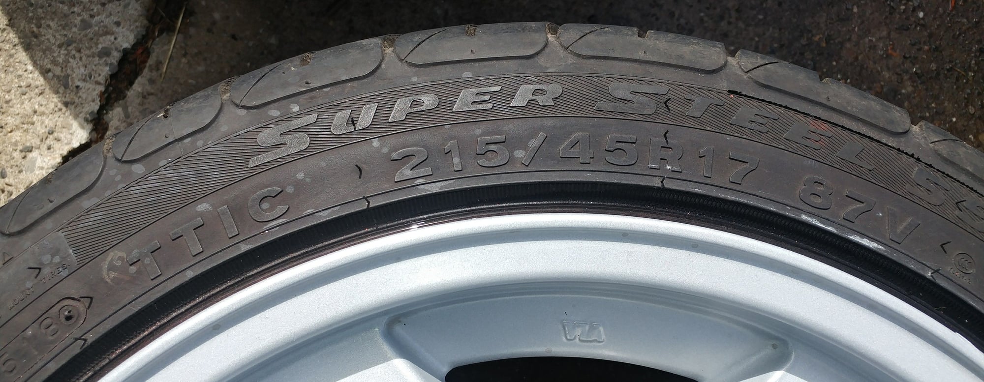 Wheels and Tires/Axles - Staggered Zauber Sauber AMG Aero 1 replica wheels/tires - Used - 1990 to 1995 Mercedes-Benz 300CE - Des Moines, WA 98198, United States