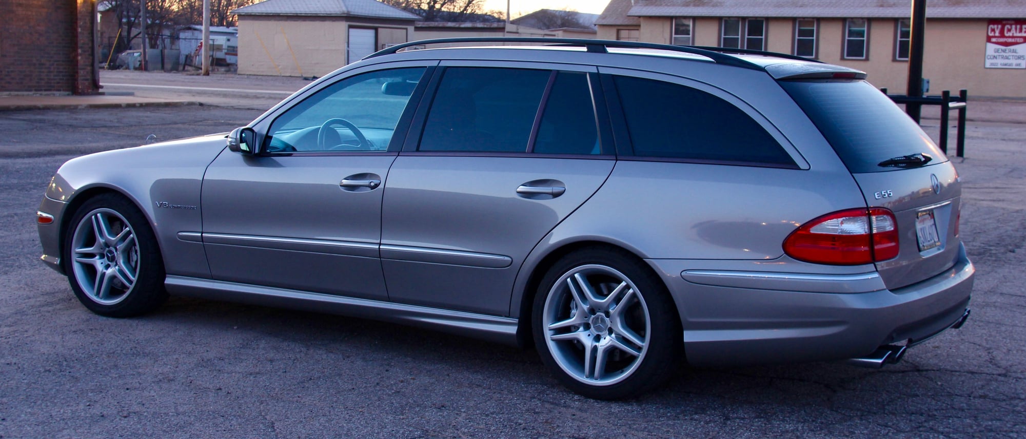 2005 Mercedes-Benz E55 AMG - 2005 E55 Wagon 90k Miles - Used - VIN WDBUH76J95A793768 - 90,500 Miles - 8 cyl - 2WD - Automatic - Wagon - Silver - Great Bend, KS 67530, United States