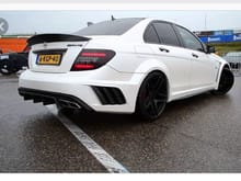 Found this pic online, anybody know what the name of this back bumper is and if it will fit on a 2014 c300