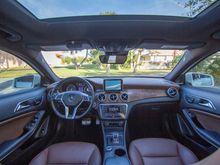 Beautiful Brown Leather interior