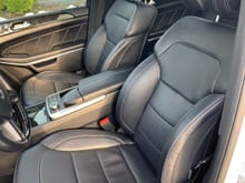 Heated,cooled,massage front seats