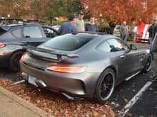 First Maryland registered Mercedes-AMG GT R at Katie's Cars & Coffee in Virginia last Saturday. 