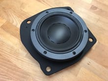 DynAudio midbass in new mount (front)