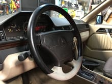 C36 AMG steering wheel