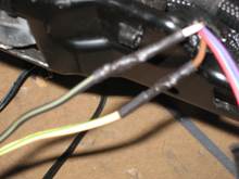 Seat back tilt wiring