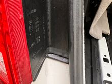Before. Notice below and to the right of the taillight and compare to the “after” pic below. 