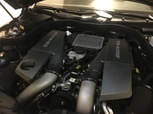 install complete, less the engine cover