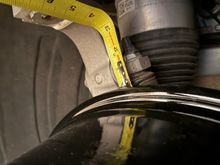 Lots of height for rubber