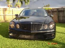 BLACKED OUT E55 ON HRE'S