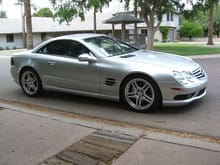 SL55 AMG, delimited and tuned to 550hp/550 lb ft